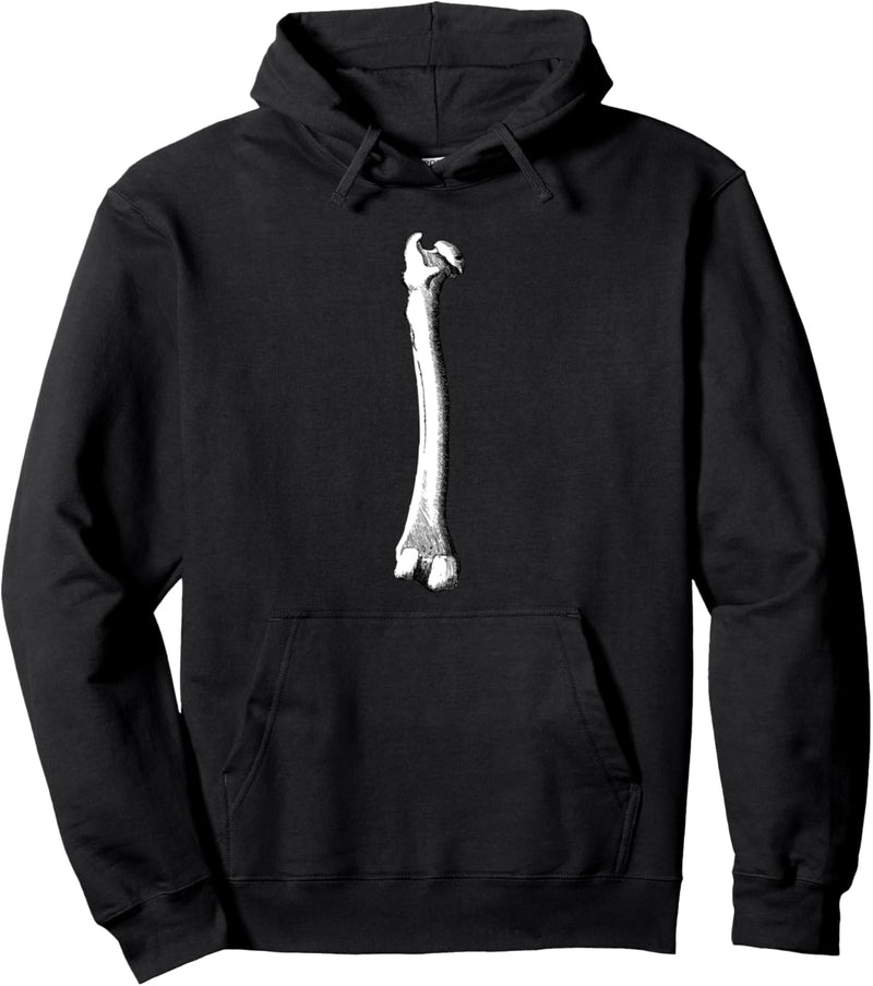 Oberschenkelknochen Pullover Hoodie