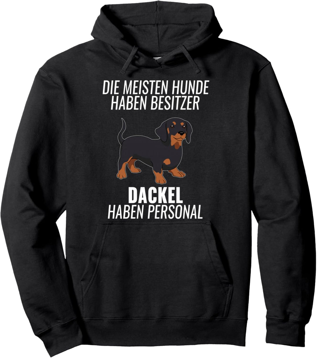 Lustiges Dackel Personal Hundehalter Geschenk Dachshund Hund Pullover Hoodie
