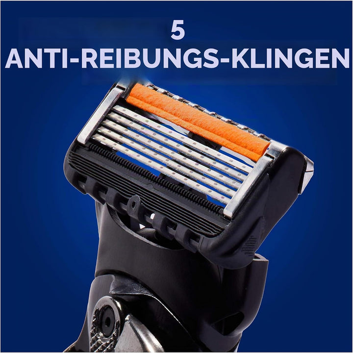 Gillette Fusion 5 ProGlide Rasierer Herren mit Trimmerklinge für Präzision und Gleitbeschichtung, Ra