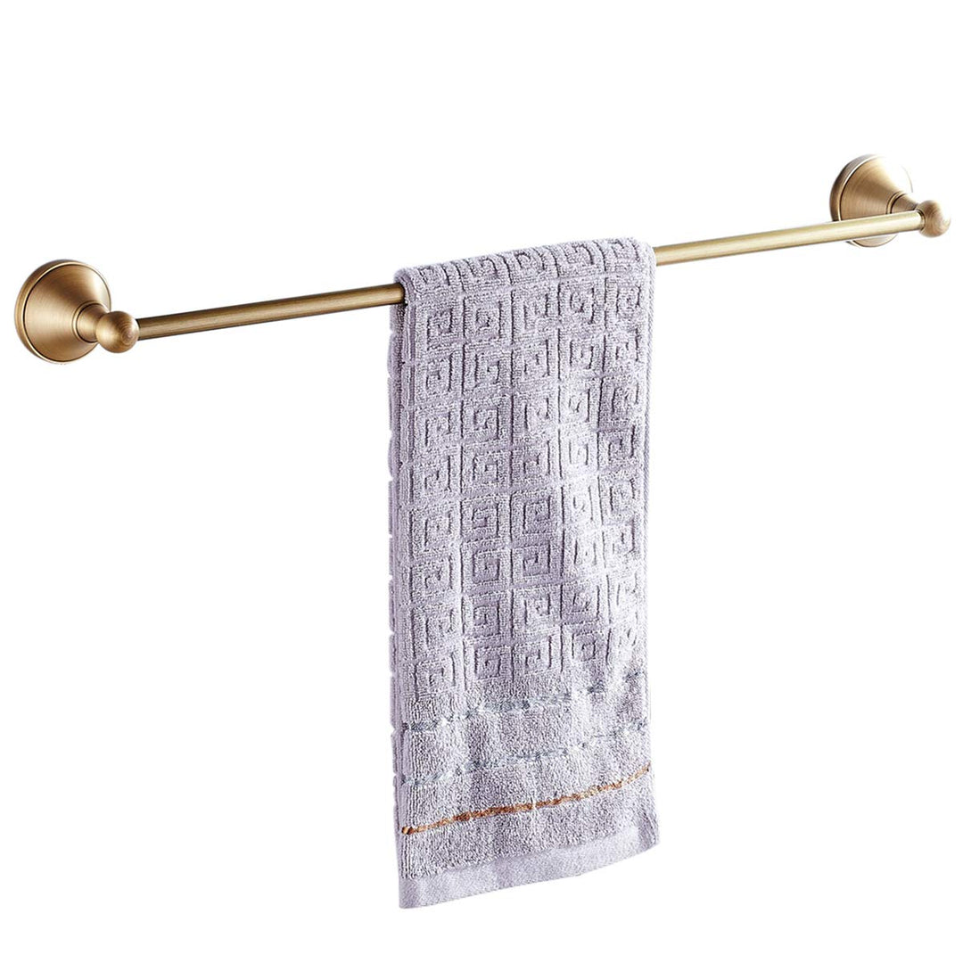 Flybath Handtuchstange 60 cm Single Messing Handtuchhalter Badetuchhalter WandmontageAntiquität Mess