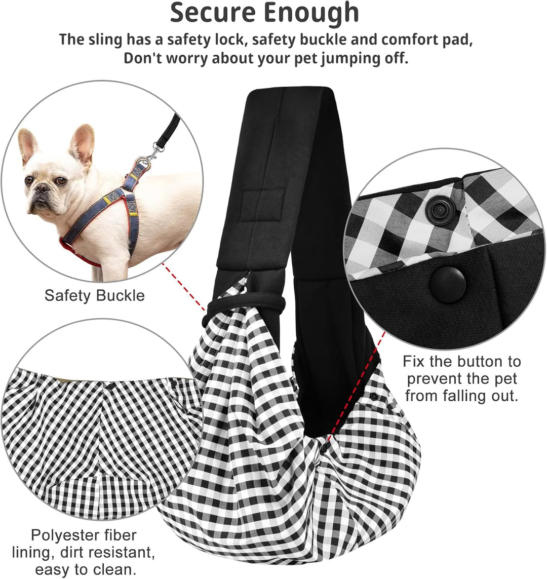 CUBY Sommer Tragetücher Hunde Kleine Hunde Katze Sling Pet Tragetuch Single Schulter Pet Bag für Rei