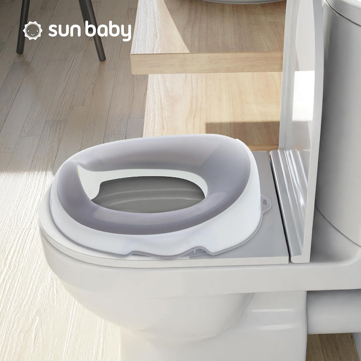 sun baby Kinder Toilettensitz, Toilettenaufsatz für kinder 2 bis 6 Jahren - rutschfest, profilierte