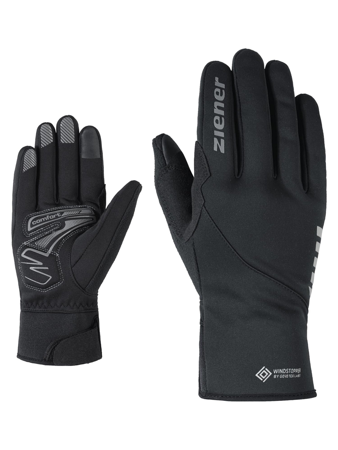 Ziener Erwachsene DAGUR GTX INF TOUCH bike glove Fahrrad- / Outdoor / Funktions-Handschuhe | wasserd