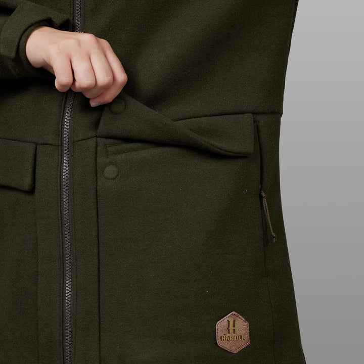 Härkila Metso Hybrid Jacket Women Willow Green 38 Grün, 38 Grün
