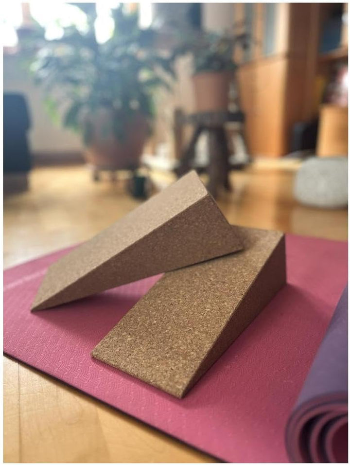 Squat Wedges aus Kork | Squat Ramp | 2 Stück | 305x130x103mm | nachhaltig | Made in Portugal