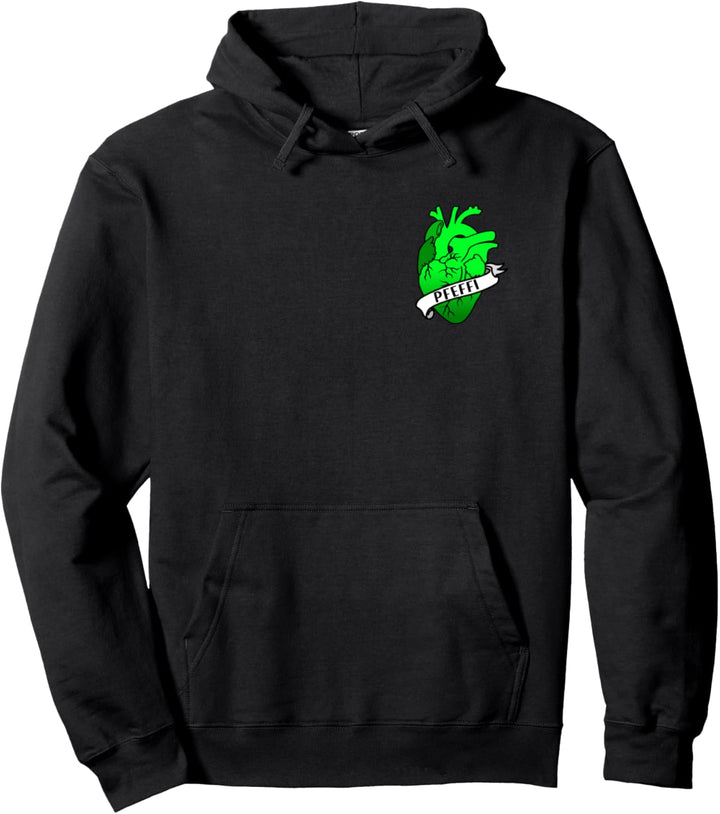 Pfeffi dafür schlägt mein grünes Herz Lieblingsgetränk hype Pullover Hoodie