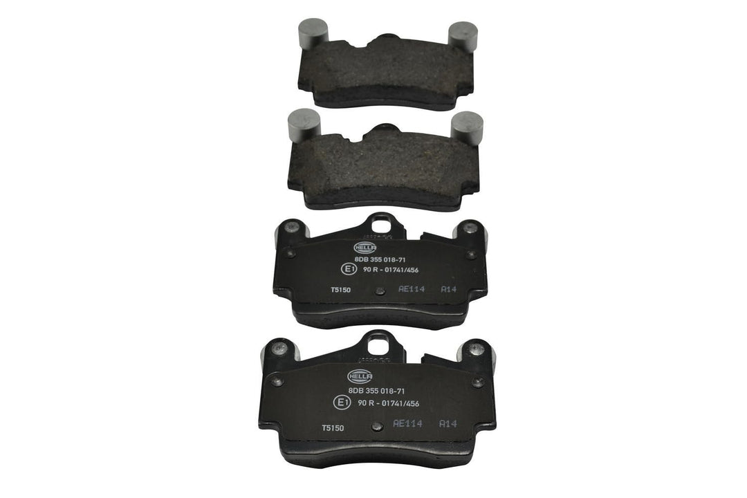 HELLA PAGID 8DB 355 018-711 Bremsbelagsatz - T5150 - Dicke/Stärke: 16.7mm - Bremssystem: Brembo - fü