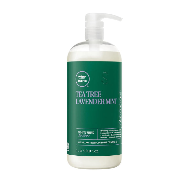 Paul Mitchell Tea Tree Lavender Mint Moisturizing Shampoo - Feuchtigkeits-Shampoo für trockenes, ges