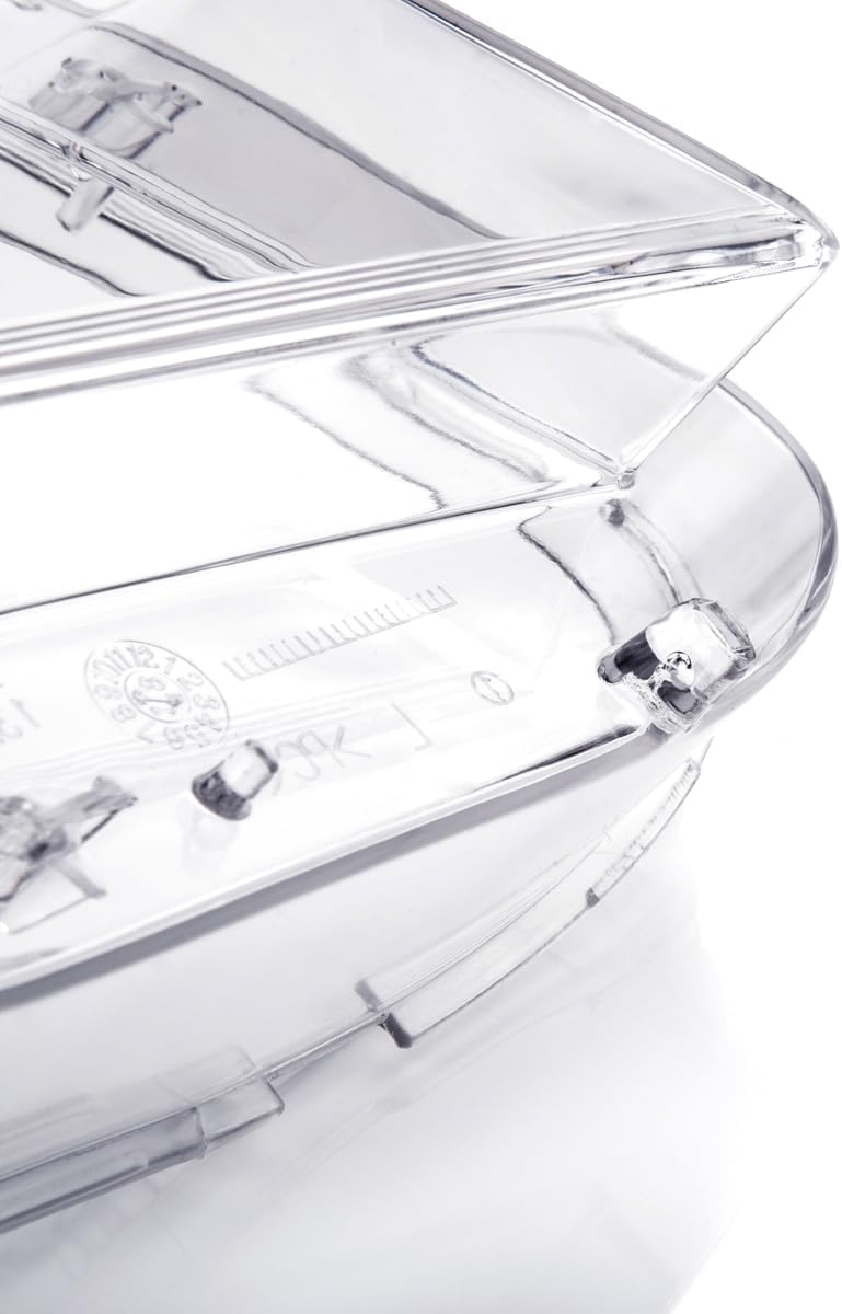 LST Scheinwerferglas Streuscheibe Frontlicht Abdeckung rechts Halogen Xenon kompatibel mit Mercedes-