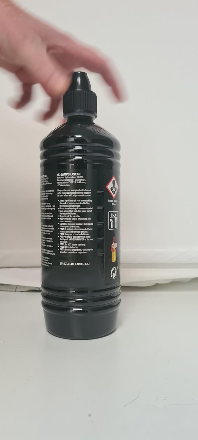 5 Liter Moritz Lampenöl für Öllampen Bambusfackeln Gartenfackel und Wandfackeln, 5 Liter