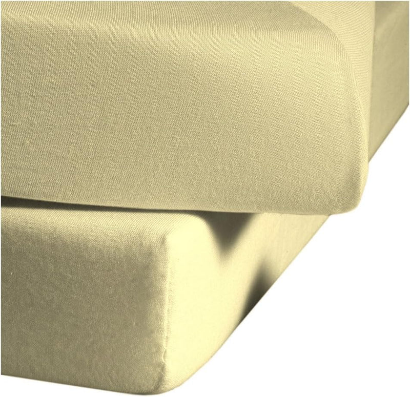 fleuresse Comfort Spannbettlaken (96 % Baumwolle, 4 % Elasthan), mit Rumdumgummizug, Ökotex Standard