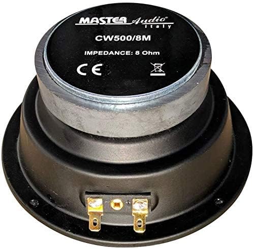 1 MIDRANGE MASTER AUDIO CW500/8M Lautsprecher 13,00 cm 130 mm 5" Durchmesser 100 watt rms 200 watt m