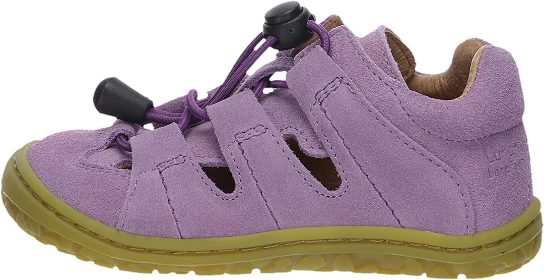 Lurchi Mädchen Nathan Barefoot Sandale, 24 EU Lilac