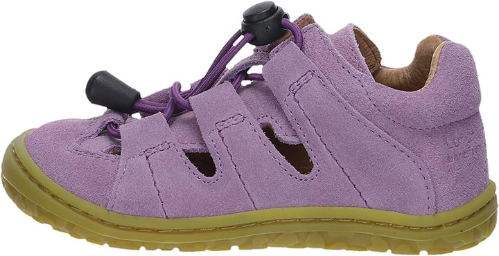 Lurchi Mädchen Nathan Barefoot Sandale, 24 EU Lilac