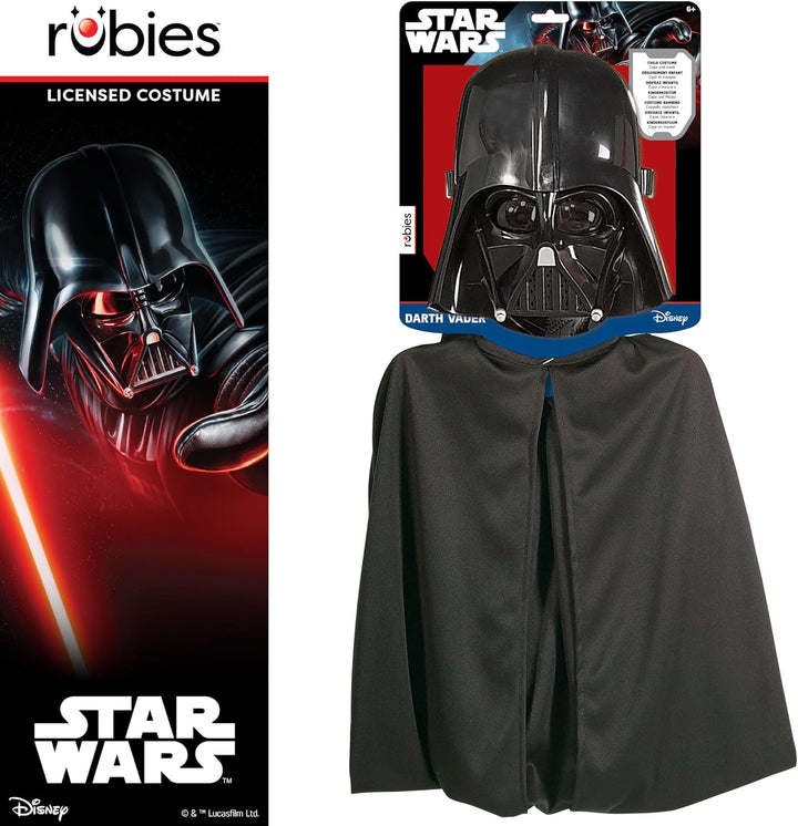 DARTH VADER CHILD MASK AND CAP STD Schwarz, STD Schwarz