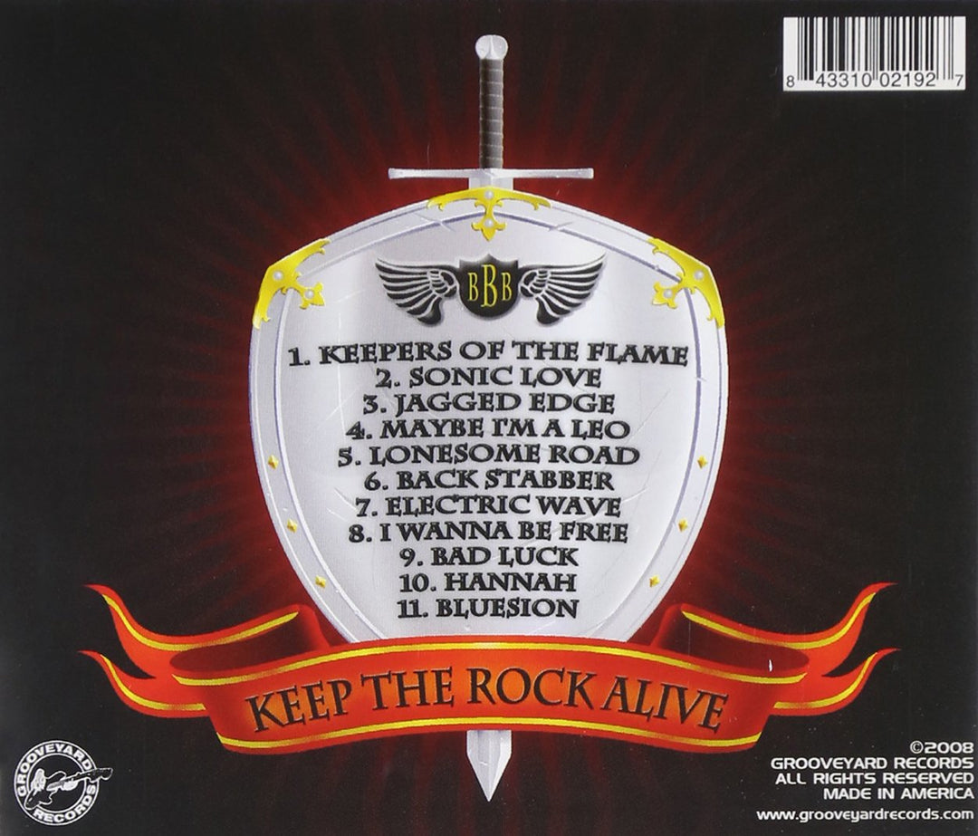 Keepers of the Flame, Audio-CD