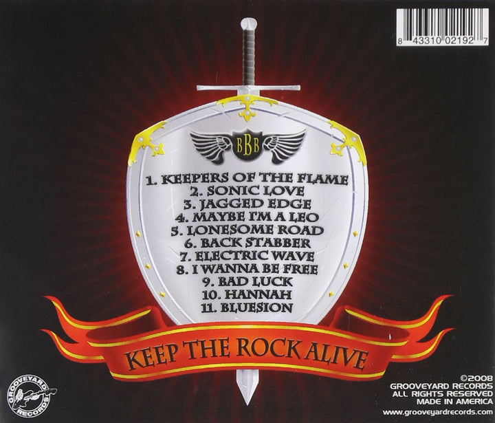 Keepers of the Flame, Audio-CD