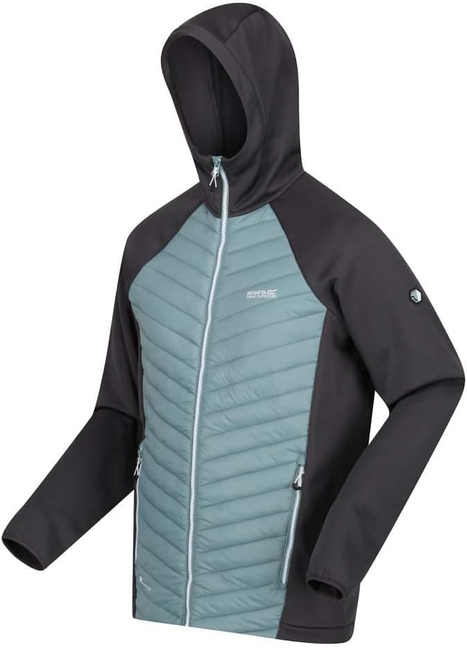 Regatta Herren Andreson VII Hybrid Hybridjacke, Schwarz, XXL S Grün, S Grün