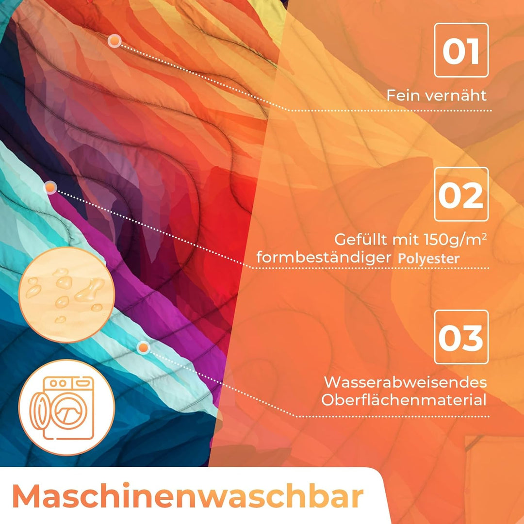 KingCamp Reisedecke Ultraleicht, Outdoor-Campingdecke Warme Wasserabweisend, Kompaktes kleines Packm