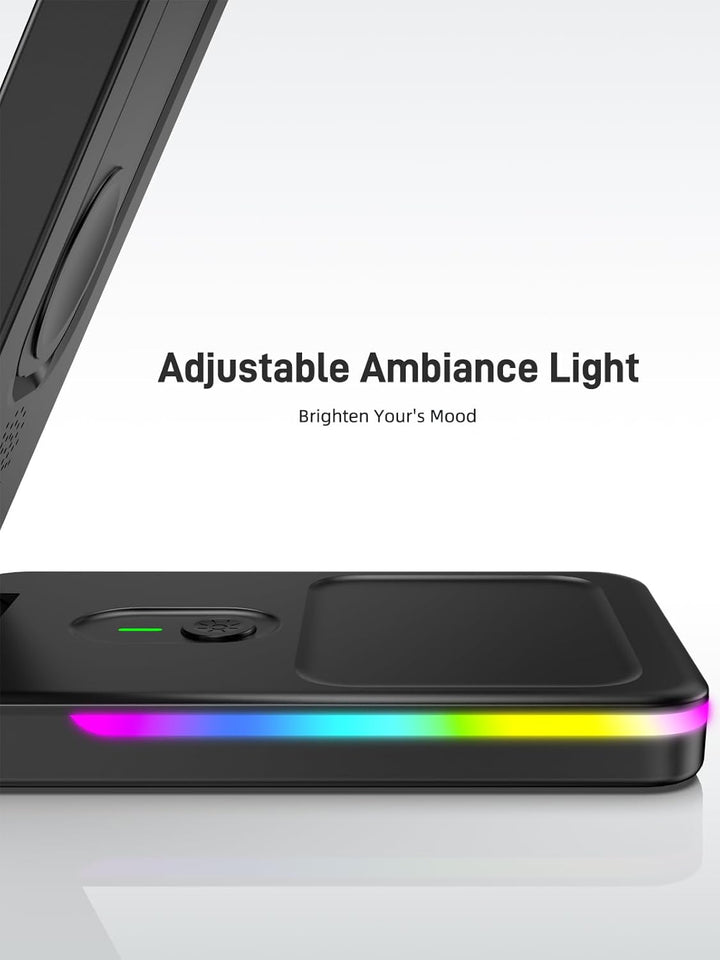 Induktive Ladestation für Google Pixel Watch 3/2, 3 in 1 Google Pixel Ladegerät für Google 10/9/9 Pr