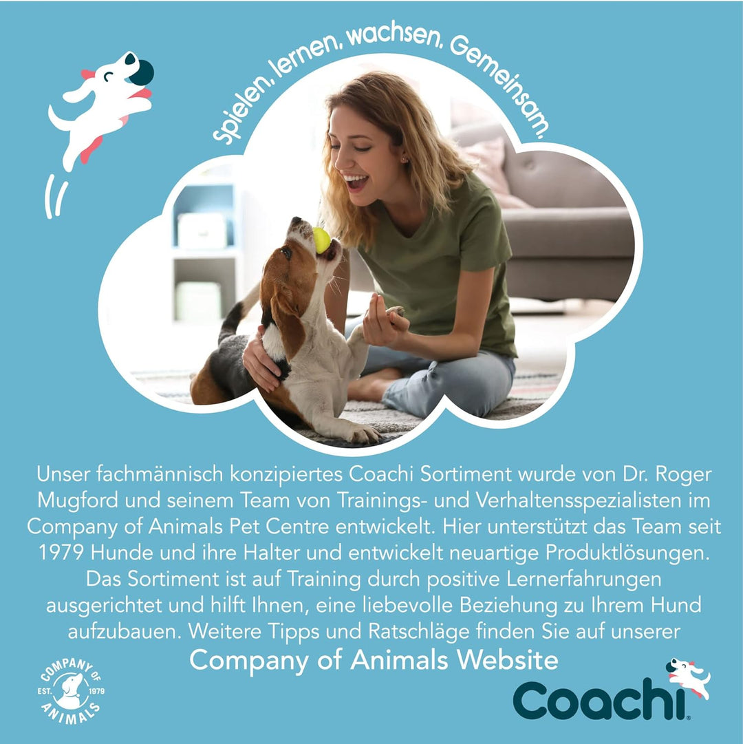 Coachi Train & Treat Bag, Beutel, geräumiges Leckerli-Fach, Reissverschlussfach, Kordelverschluss, s