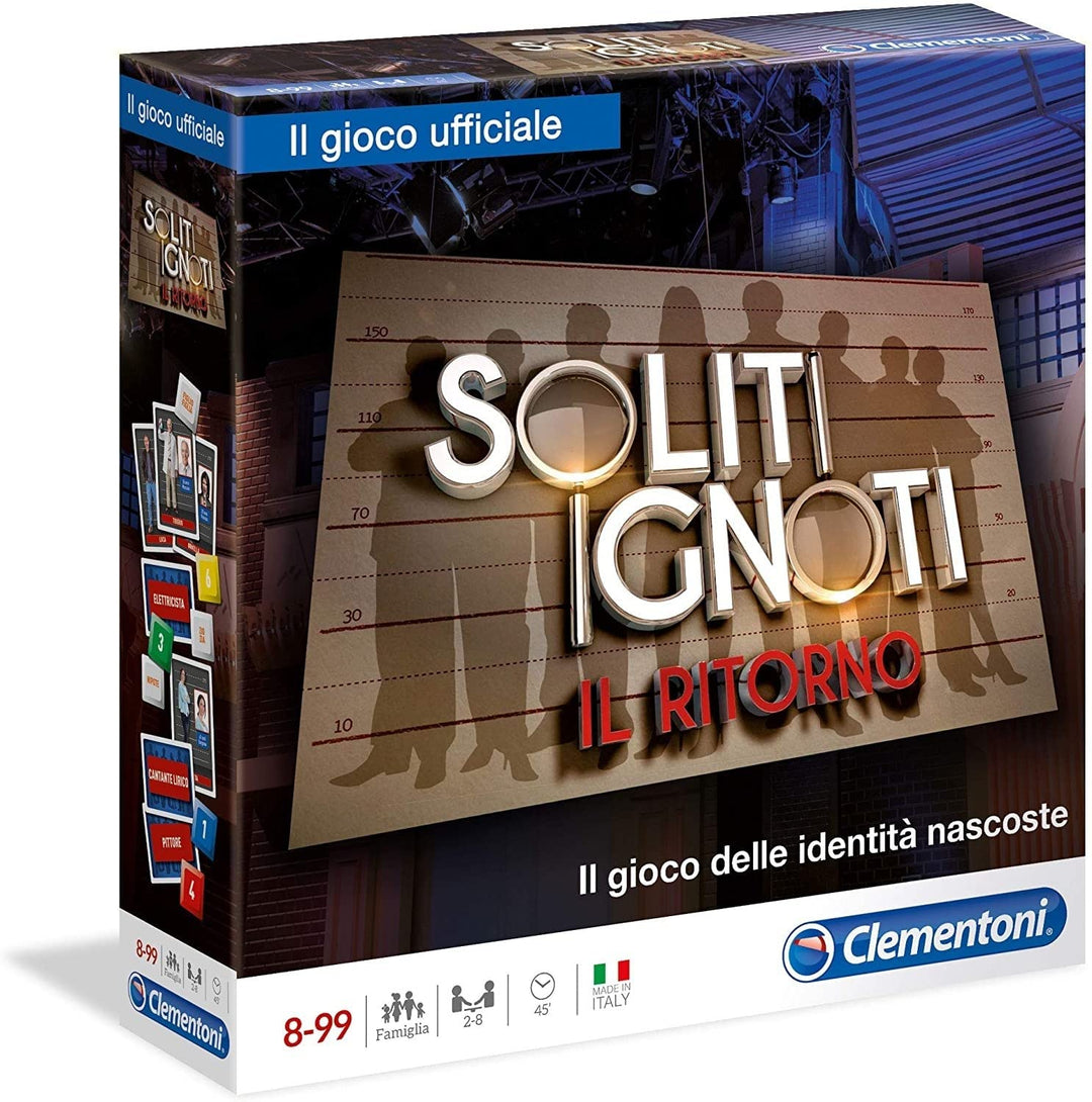 Clementoni Soliti Ignote, Brettspiel, Mehrfarbig, 11499 Diebe haben‘s schwer, Diebe haben‘s schwer