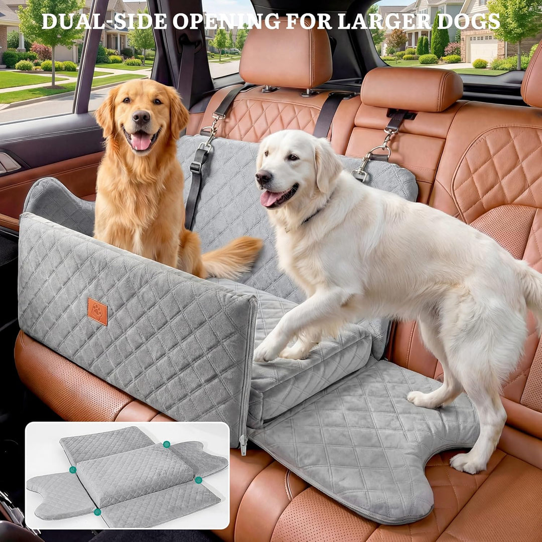 YITAHOME Hundesitz für grosse und mittelgrosse Hunde,Reisebettb Haustiere mit Memory Schaumstoff unt