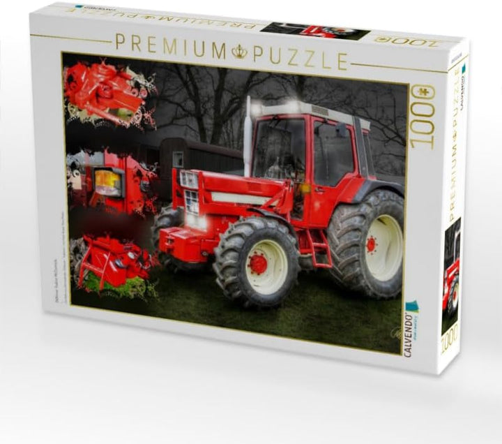 CALVENDO Puzzle Oldtimer Traktor McCormick 1000 Teile Lege-Grösse 64 x 48 cm Foto-Puzzle Bild von Pe