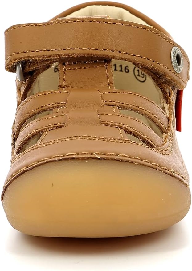 Kickers Unisex Baby Sushy Oxford-Schuh 19 EU Camel Clair, 19 EU Camel Clair