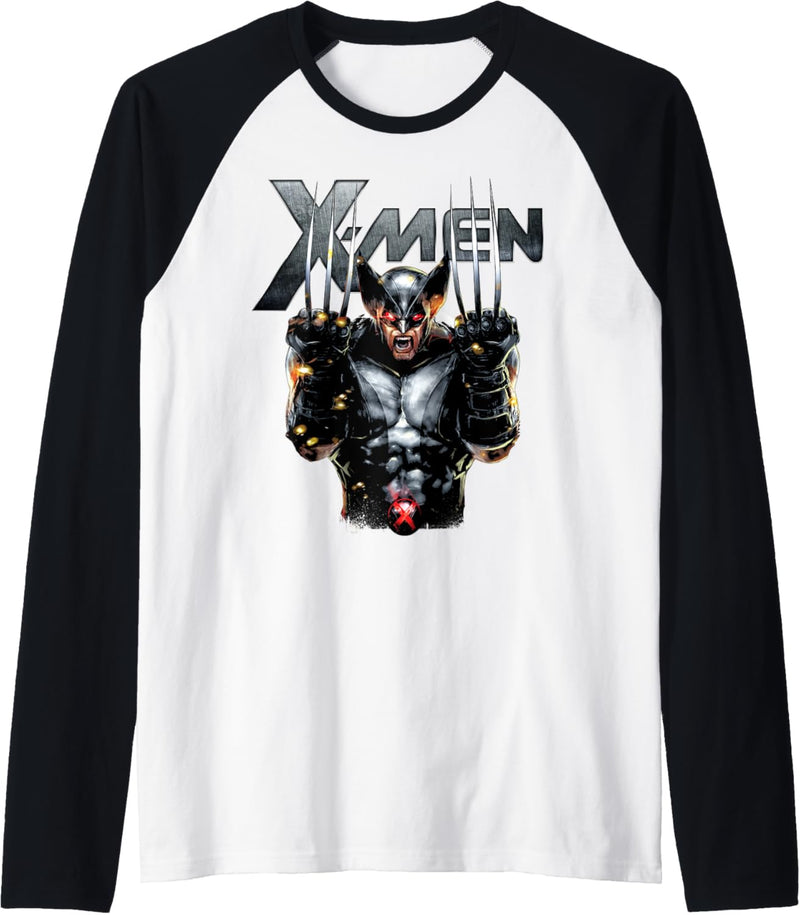 Marvel X-Men Wolverine Full Metal Razor Edge Raglan