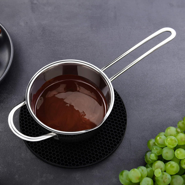 GRÄWE Kochtopf, 500 ml, Spülmaschinengeeignet, Topf für Induktion, klein, Minitopf, Schmelztopf, Ede