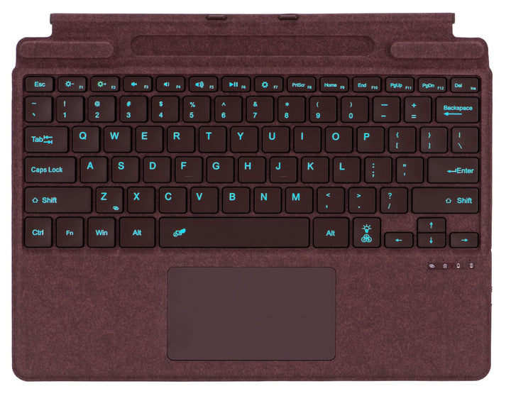 Bluetooth-Tastatur für Microsoft Surface Pro Copilot+ PC (11. Edition), kompatibel mit Pro 8 Pro 9 P