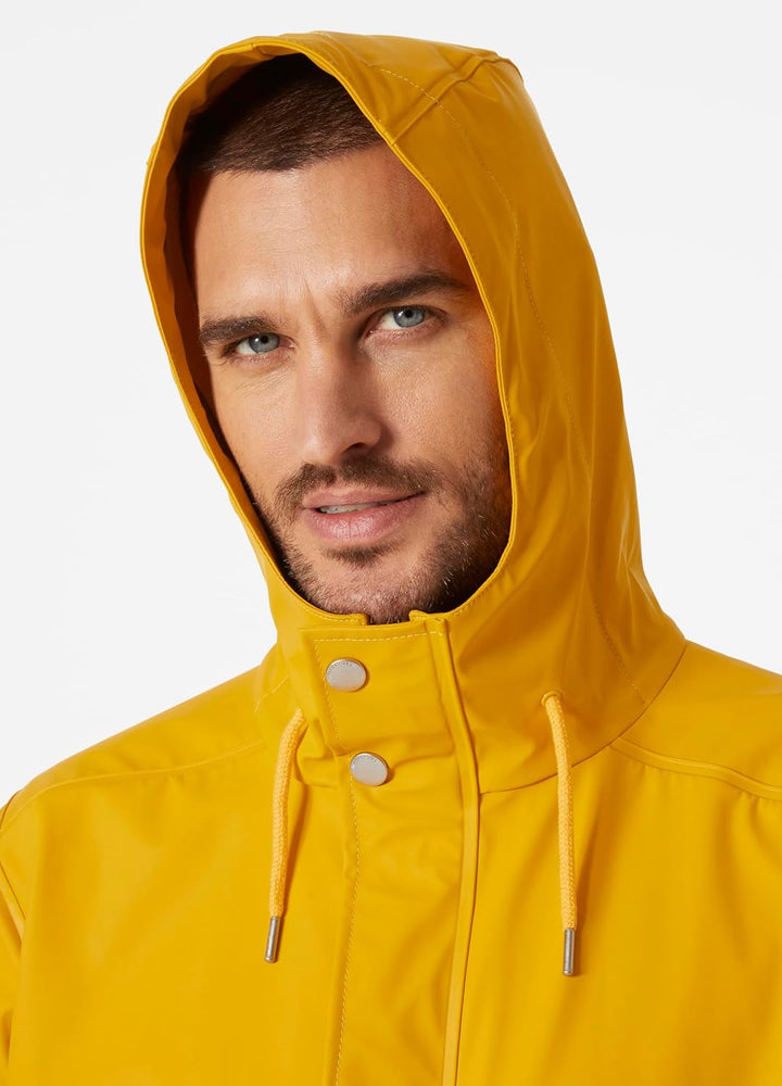 Helly Hansen Herren Moss Rain Coat Shell-Jacke (1er Pack) S Essential Gelb, S Essential Gelb