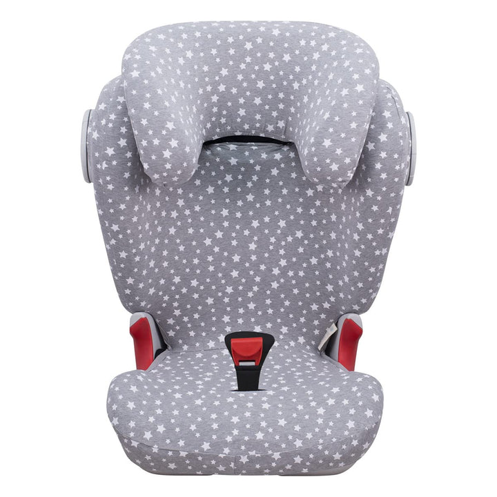 JYOKO KIDS Bezug kompatibel mit Römer KIDFIX II XP SICT, kidfix 2 S, Kidfix Z - Line (WHITE STAR, MI