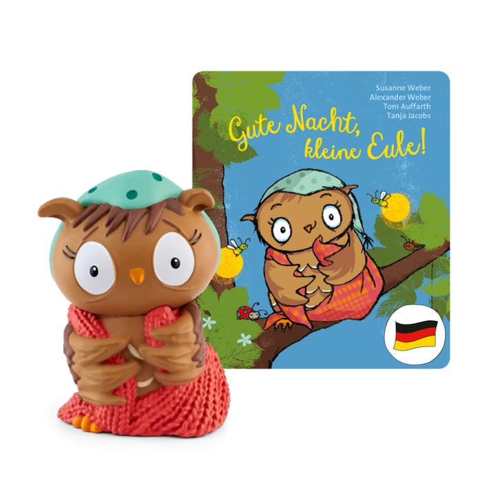 tonies Hörfiguren für Toniebox, Die Eule mit der Beule – Gute Nacht kleine Eule, Hörbuch mit Liedern