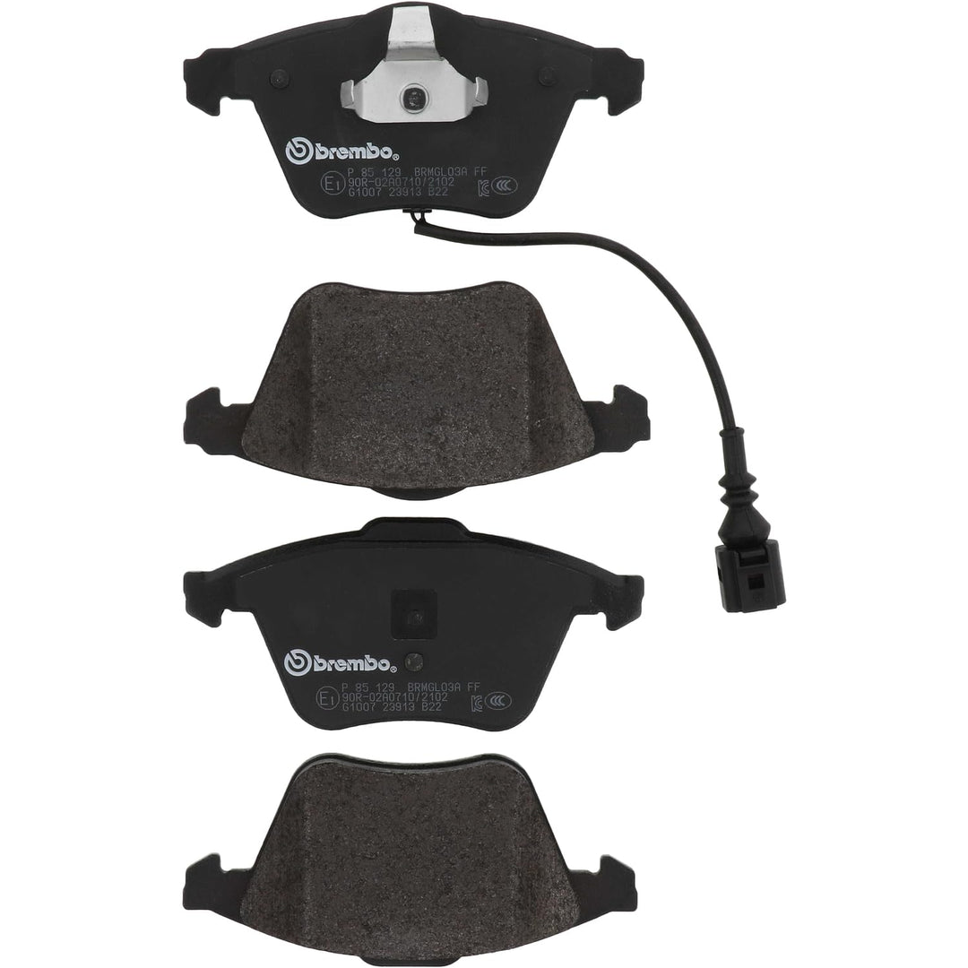 Brembo P85129 Vordere Bremsbeläge, Anzahl 4