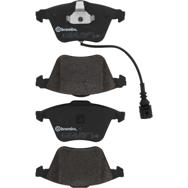 Brembo P85129 Vordere Bremsbeläge, Anzahl 4