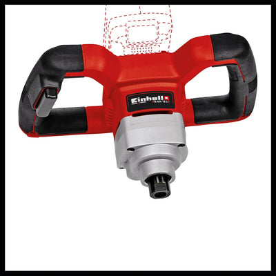 Einhell Akku-Farbmörtelrührer TE-MX 18 Li Power X-Change (Li-Ion, 18 V, Drehzahl-Elektronik für mate