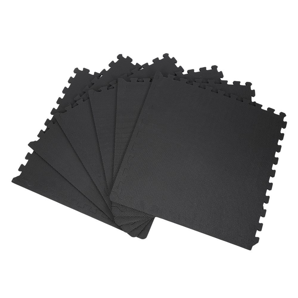 Bodenschutzmatte Fitness 63 * 63 cm, EVA-Schaum-Sport-Fitness-Matte, 12 mm Dicke Gummimatte, für Gar