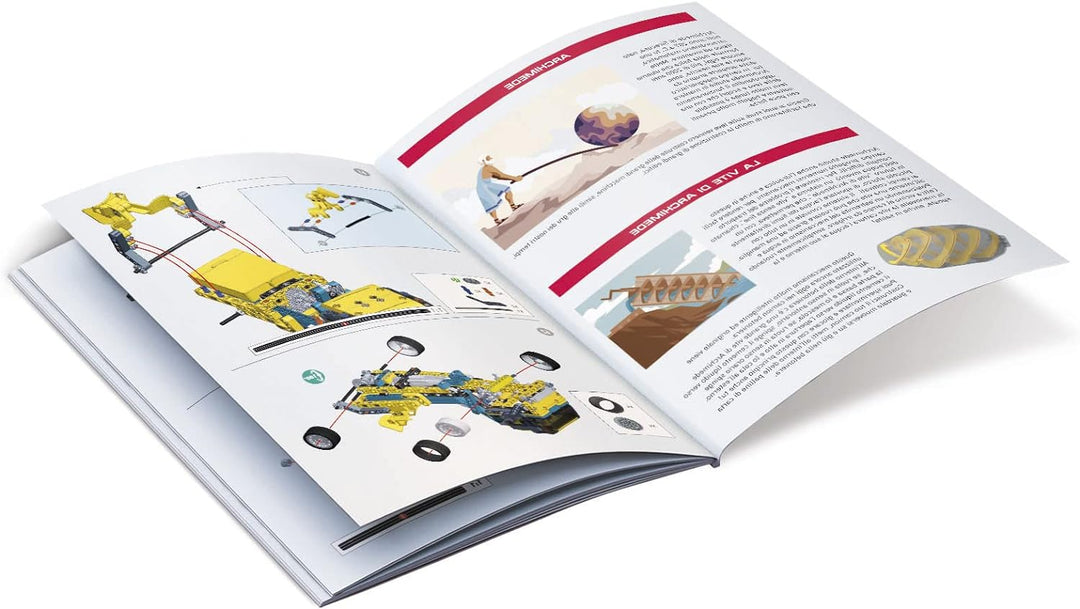 Clementoni 19296 Wissenschaft und Spiel Build – LKW Betonmischer – Bauset für Kinder, mechanisches L
