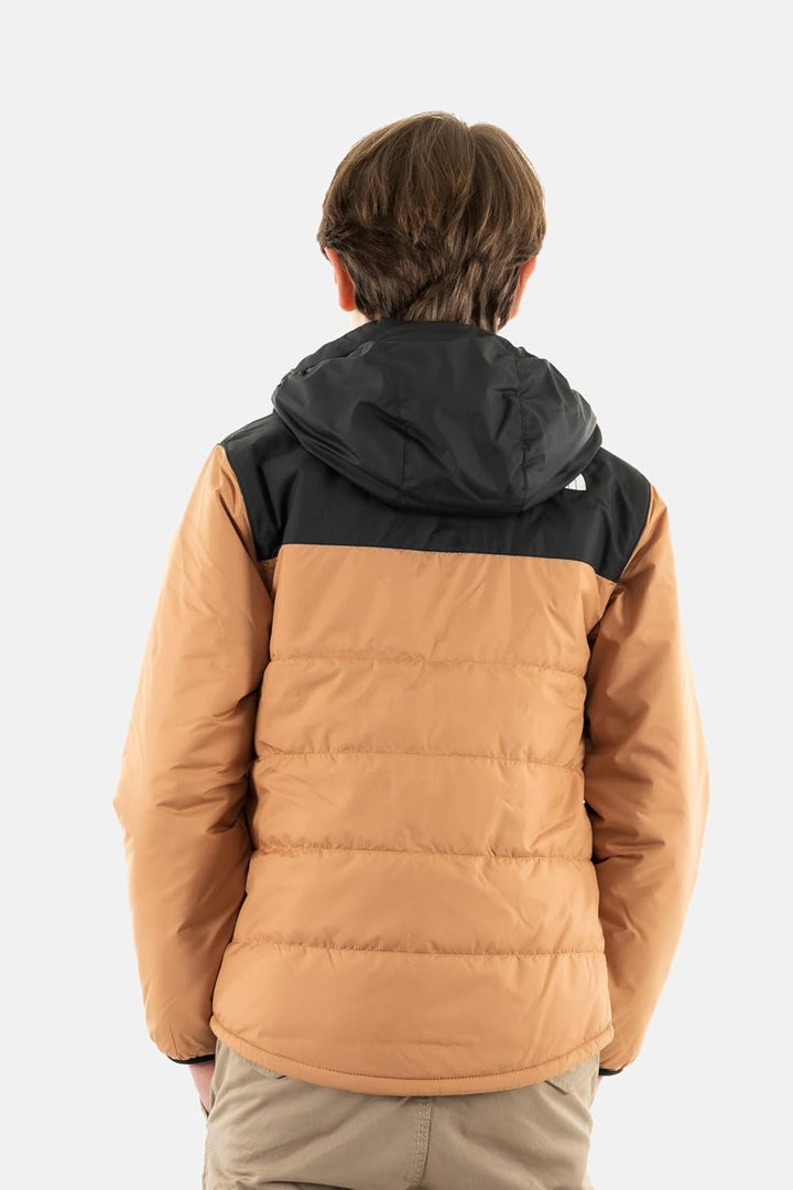 The North Face Unisex Kinder Never Stop Jacke 128 Almond Butter/Tnf Black, 128 Almond Butter/Tnf Bla