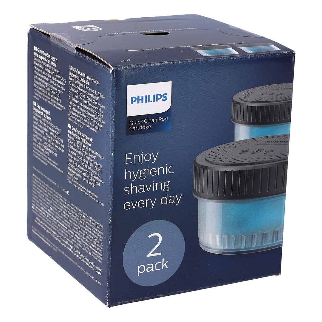 Kompatibel/Ersatz für PHILIPS Personal Health CC12/50 Reinigungskartusche Set PHILIPS für QuickClean