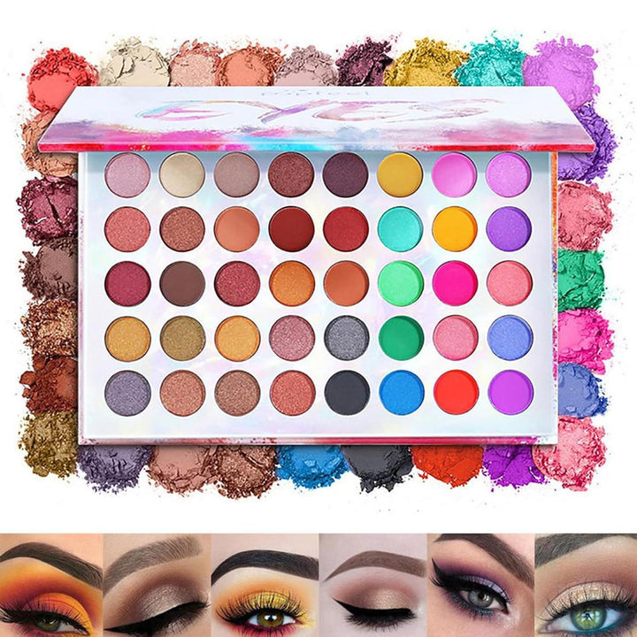 BrilliantDay 27 Stück Mehrzweck Make-up-Set All-in-One Make-up-Geschenkset Kosmetik-Palette Starter