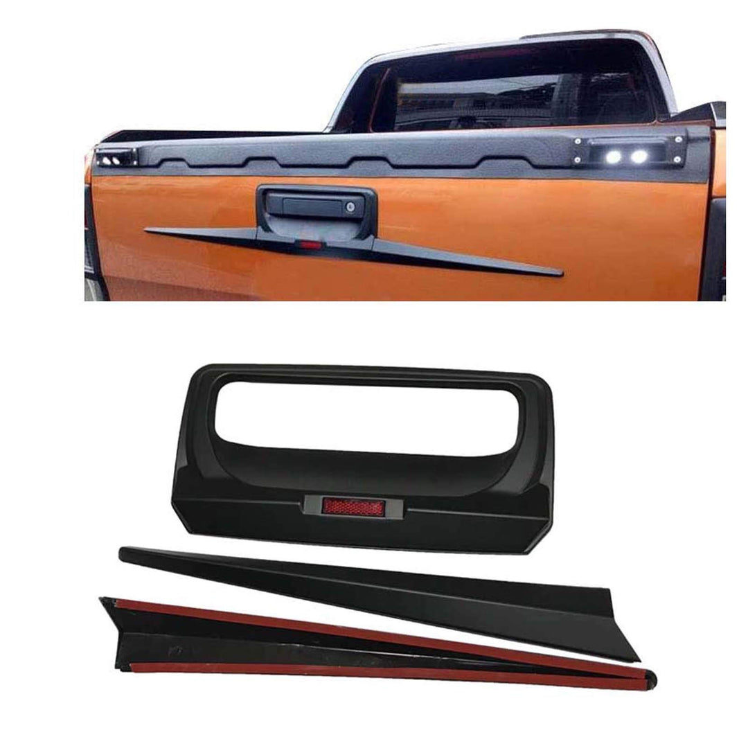 JHCHAN Heckklappenabdeckung Auto Off Road Zubehör für Ford Ranger Pickup Wildtrak Raptor T6 T7 T8 20