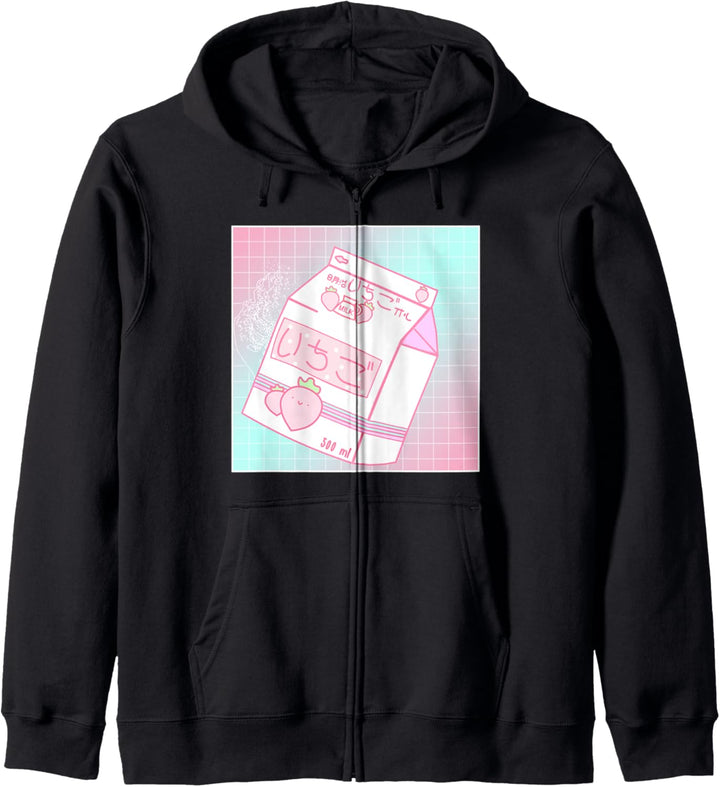 90er Jahre Ästhetische Blumen Retro stilvollen Ästhetik Kapuzenjacke