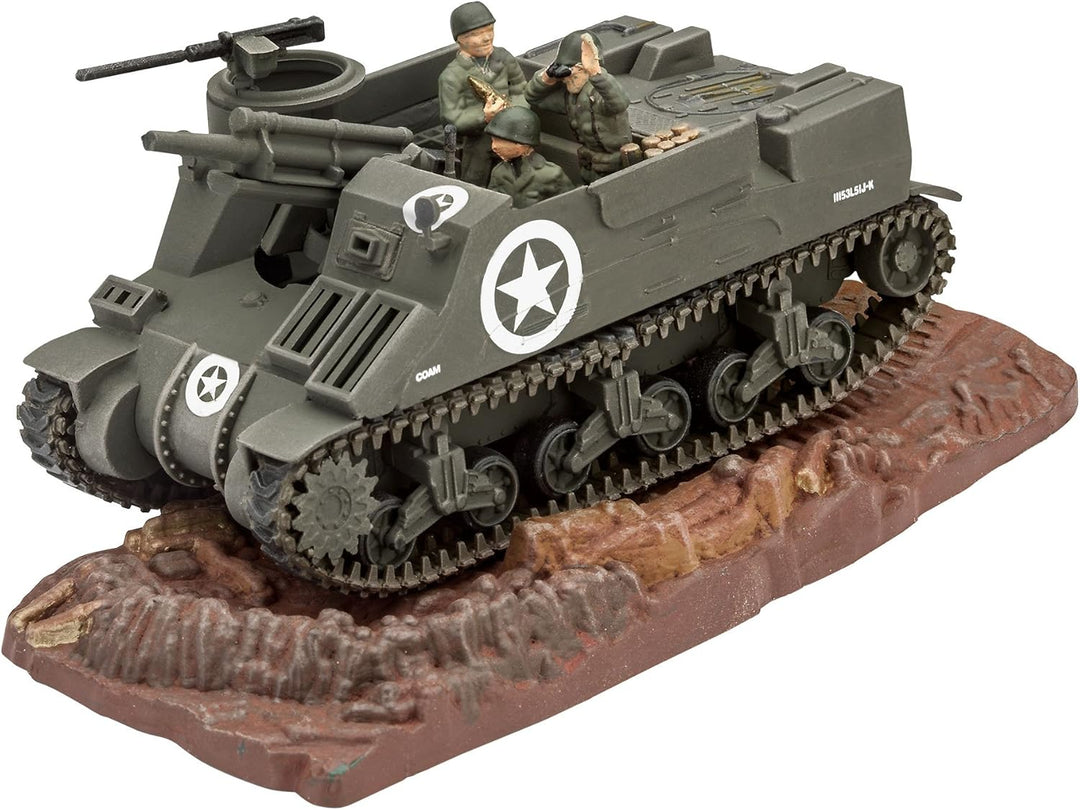 Revell 03216 M7 HMC Priest im Massstab 1:76, Modellbausatz