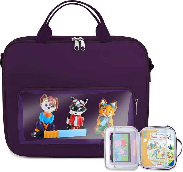 Gaga city Sammel-Mäppchen für Edurino Stift und Figur, Tragetasche für 8 bis 10 Zoll Kinder Tablet,