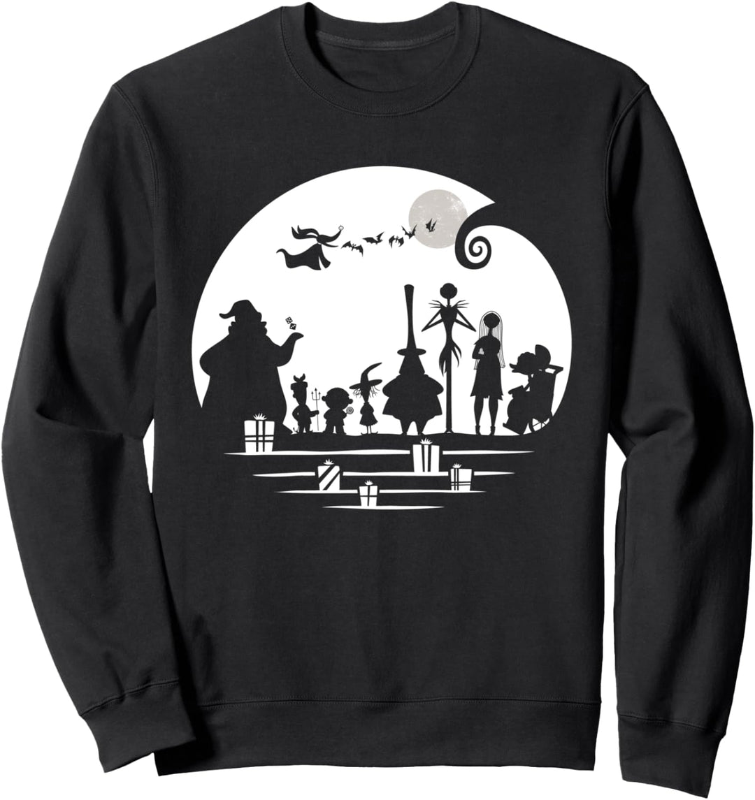Disney The Nightmare Before Christmas Holiday Silhouette Sweatshirt