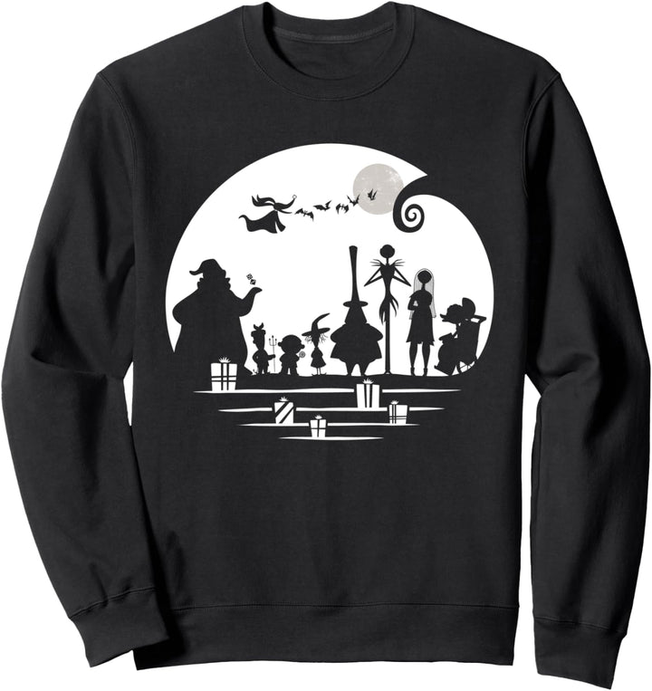 Disney The Nightmare Before Christmas Holiday Silhouette Sweatshirt