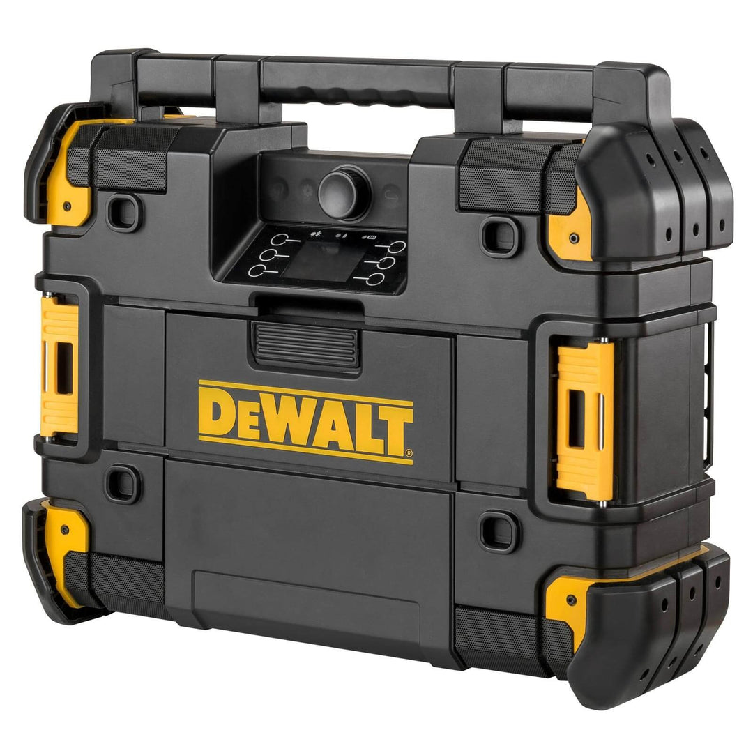 DeWALT DWST1-81078 TStak Akku- Netzradio DAB+ FM mit Ladefunktion 10,8V - 54V, Bluetooth , IP54 , in